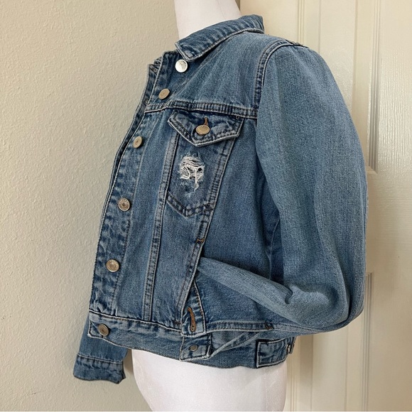 Cropped Jean Jacket TOPSHOP UK - Picture 2 of 13